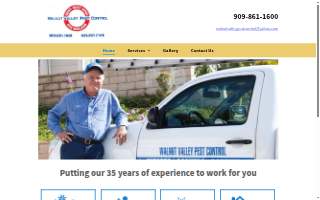 Walnut Valley Pest Control of Rowland Heights website