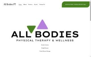 All Bodies Physical Therapy website