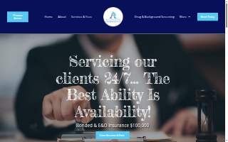 Alliance Live Scan & Mobile Notary & Pet Supplies & Drug Screening & Process Services website
