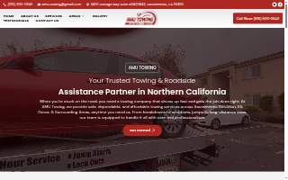 Amu Towing website