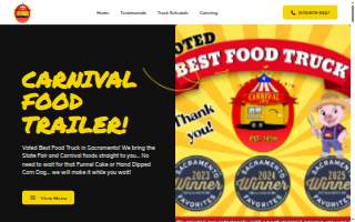 Carnival Food Trailer website
