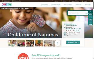Childtime of Natomas website