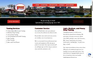 Chima' Tow & Automotive website