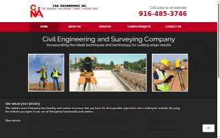 CNA Engineering website