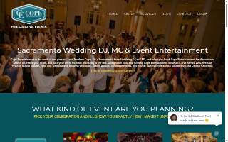 Cope Entertainment DJs & MCs website