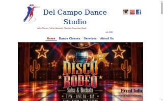 Del Campo Dance Studio website
