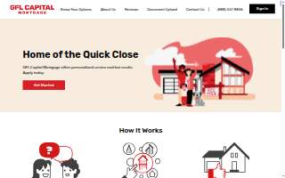 GFL Capital Mortgage of Sacramento website