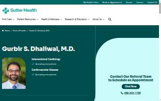 Gurbir S Dhaliwal, M.D. website