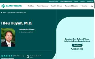 Hieu Huynh, M.D. website