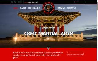 KSMY Martial Arts of Sacramento website