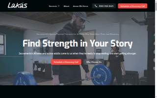 Lakás Physical Therapy & Performance website