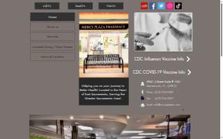 Mercy Plaza Pharmacy website