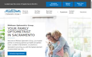 Midtown Optometric Group website