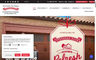 Overhead Door Company of Sacramento, Inc. website