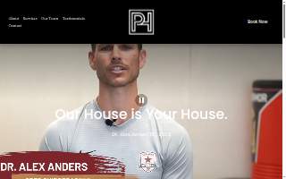Performance House website