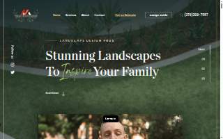 Pro Alta Quality Landscape website