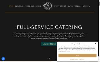 Randy Peters Catering and Event Center of Sacramento website