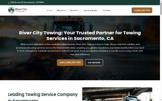 River City Towing website