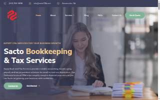 Sacramento CPA Tax & Business Services website