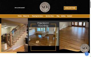 Sacramento Valley Flooring website