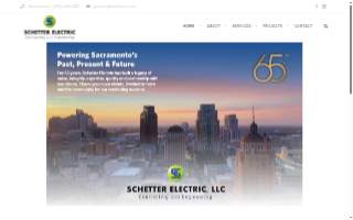 Schetter Electric website