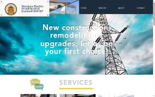 Structure Electric Sacramento website