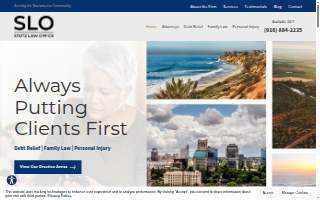 Stutz Law Office website