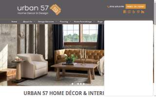 Urban 57 Home Decor & Interior Design website