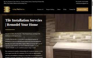 Valley Tile Pros Inc. website
