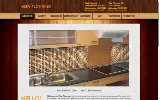Visa Flooring website