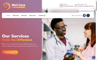 Well Care Pharmacy website