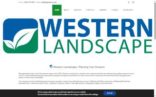 Western Landscape Inc. website
