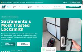 ZM Locksmith website