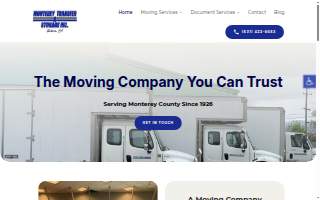 Monterey Transfer & Storage, Inc. website