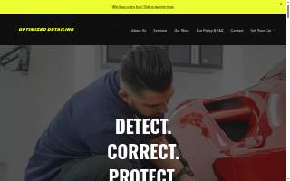 Optimized Detailing website
