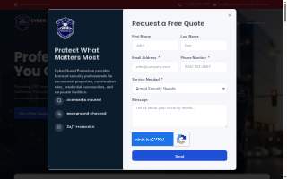 Cyber Guard Protection, Inc. website