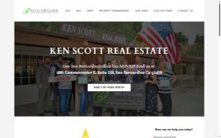 Ken Scott Real Estate website