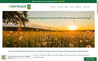 KWB Wealth of Redlands website