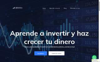 La Bolsa De Valores USA website