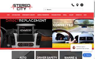 Stereo City website