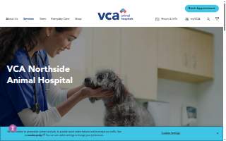 VCA Northside Animal Hospital website