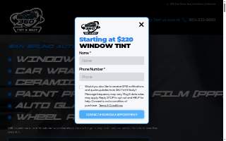 360 Tints & Body website