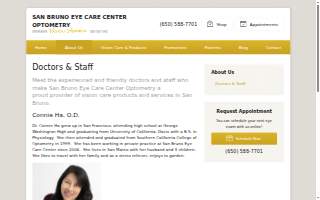 Connie Ha, OD website