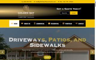 Golden Bay Utility Construction Inc. website