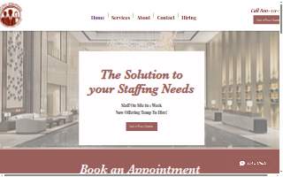 Hotel Staffers website