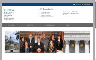 Ross, Hackett, Dowling, Valencia & Walti website