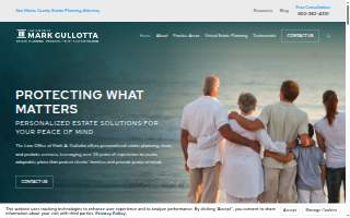 The Law Office of Mark Gullotta website