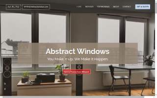 Abstract Windows of San Carlos website