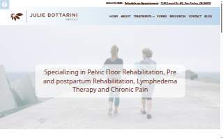 Julie Bottarini Physical Therapy website