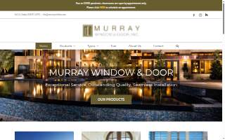Murray Window & Door of San Carlos website
